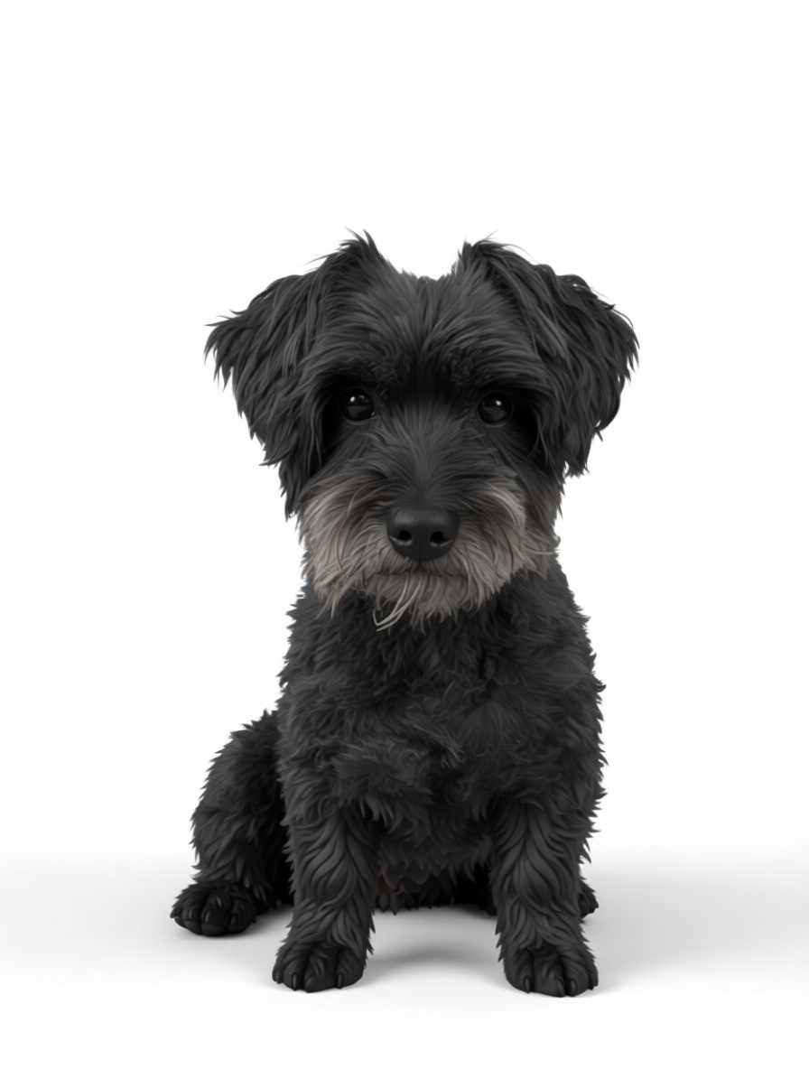 Schnauzer Dog Figurine free 3D printable STL