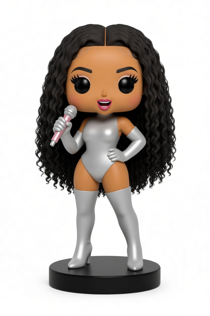 Beyoncé Funko Pop Figurine free 3D printable STL
