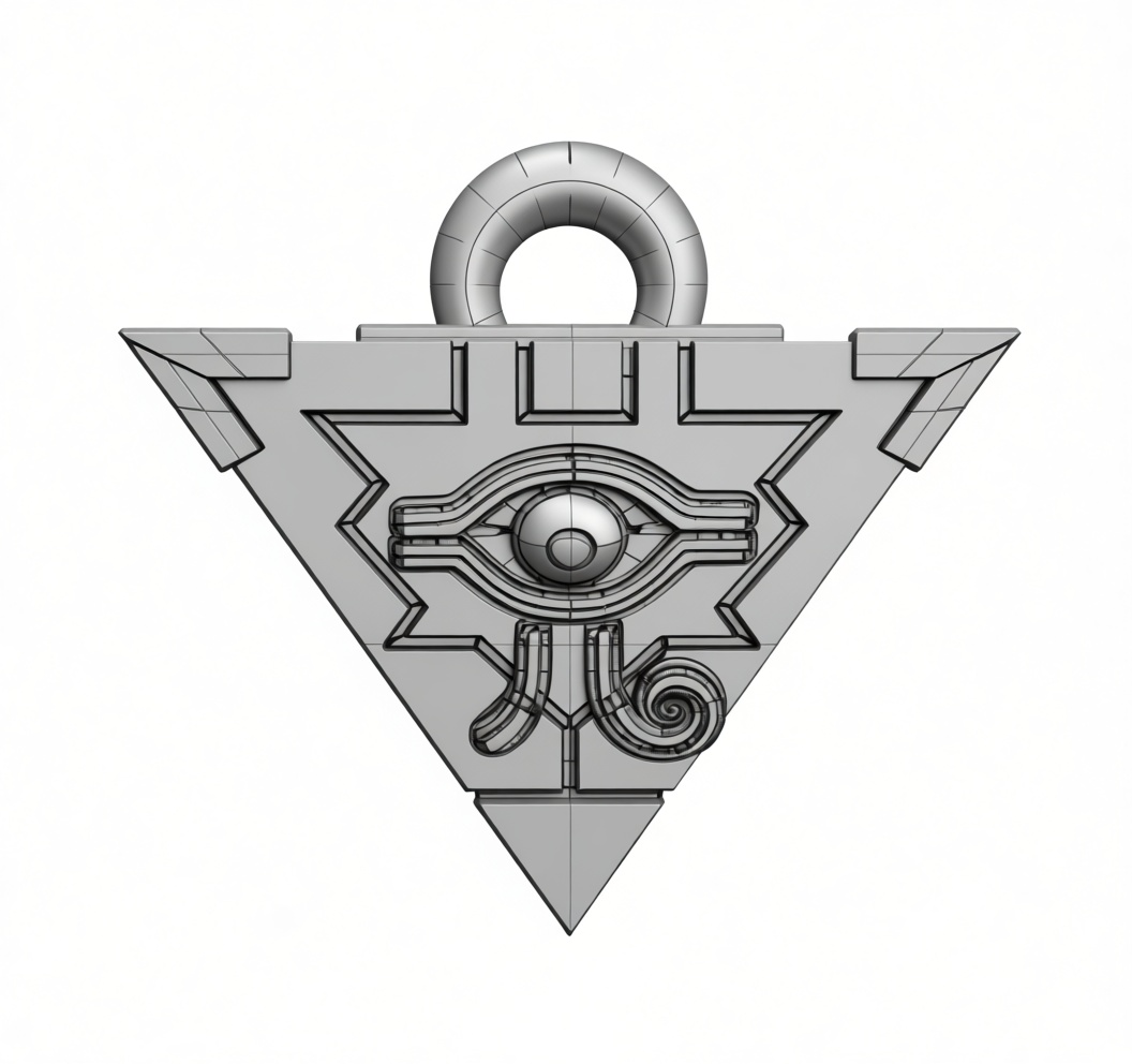 Millennium Puzzle Pendant free 3D printable STL