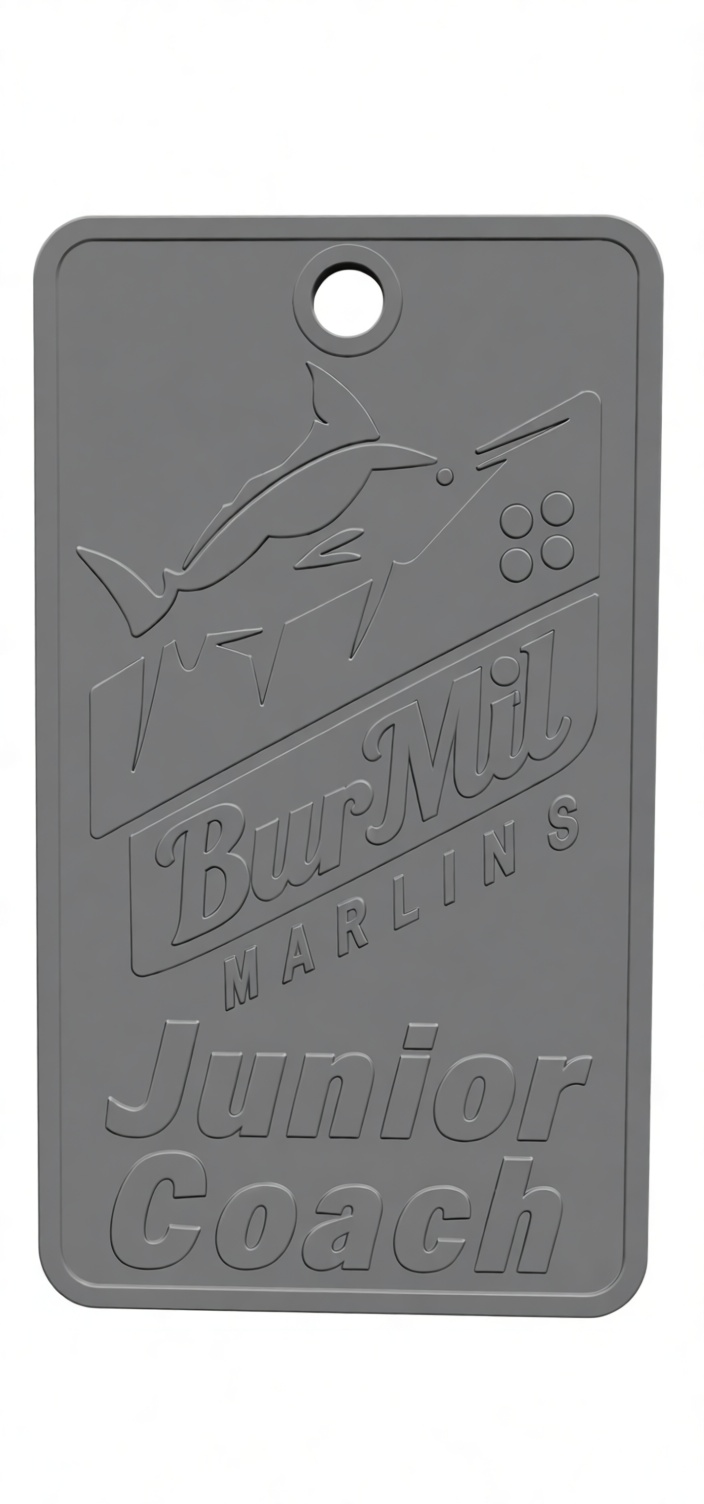 BurMil Marlins Tag free 3D printable STL