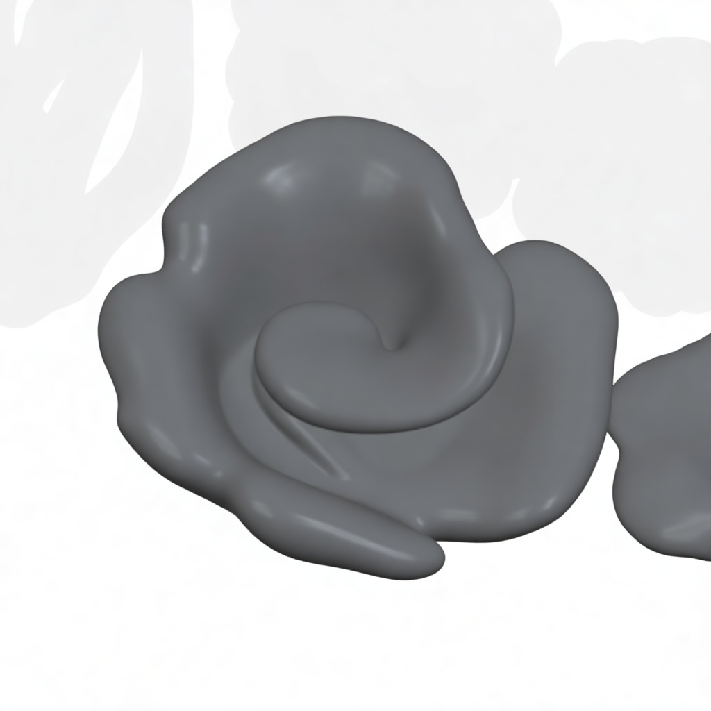 Rose Flower Sculpture free 3D printable STL