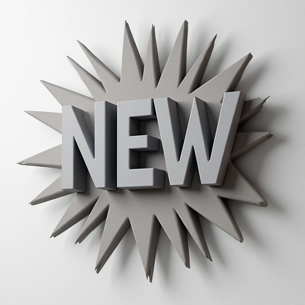 NEW Comicburst Wall Sign free 3D printable STL