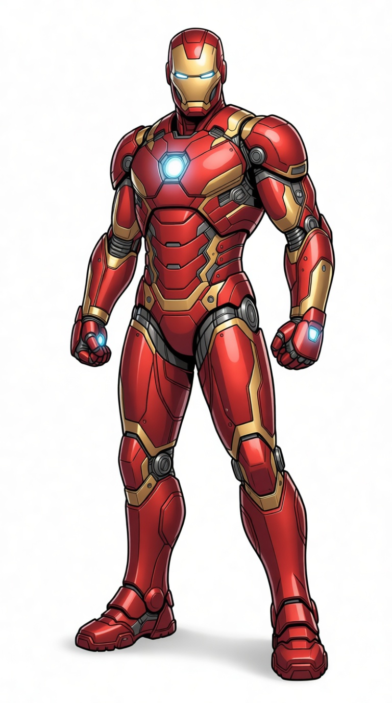 Iron Man Mark 50 Figurine free 3D printable STL