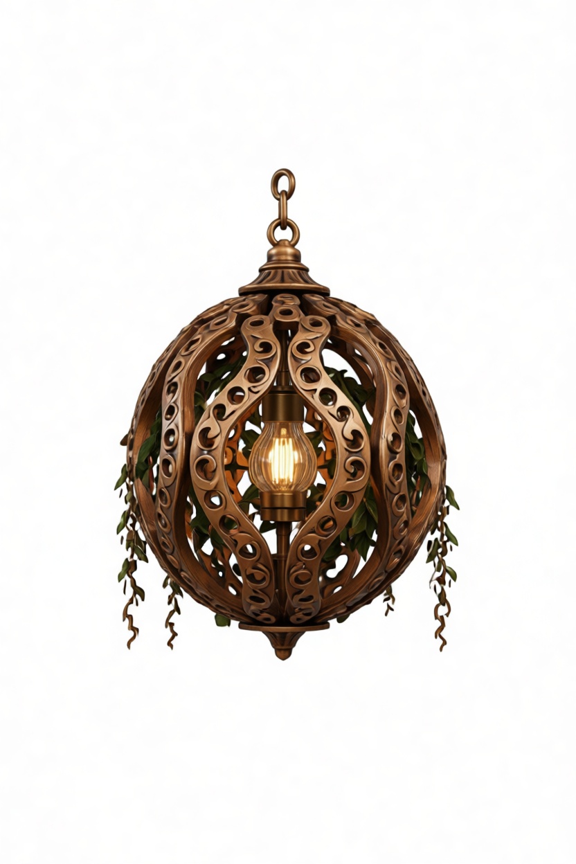 Ornate Hanging Lantern free 3D printable STL