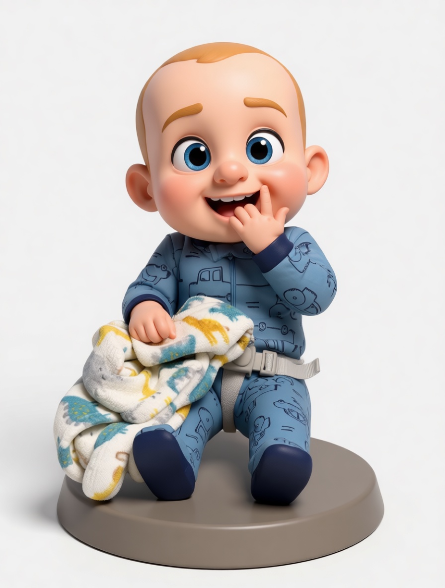 Cute Baby Figurine free 3D printable STL