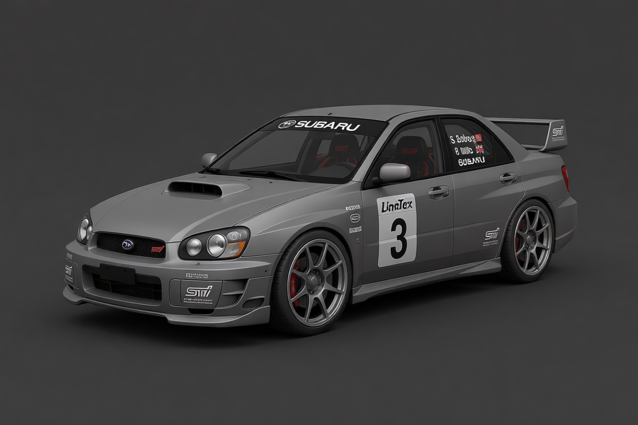 Subaru Impreza WRX STI Model free 3D printable STL