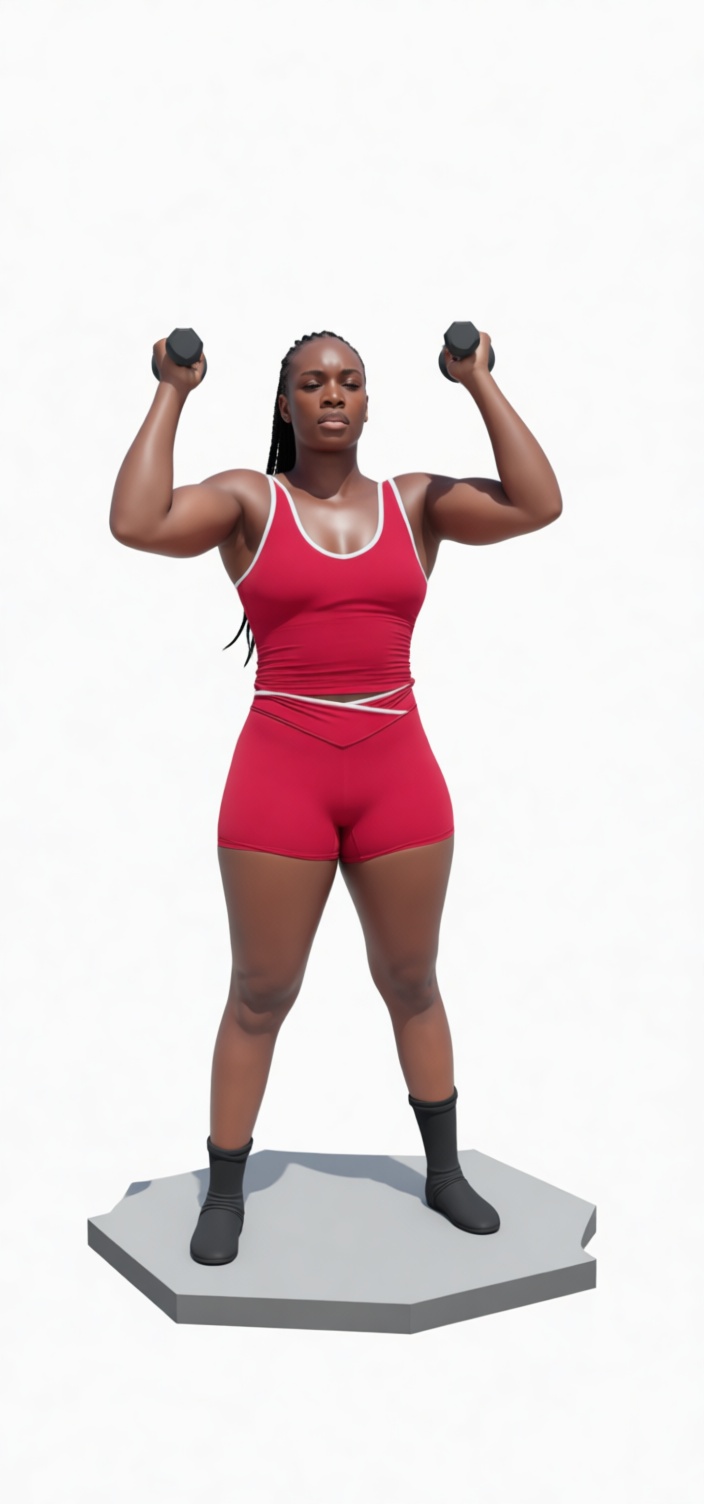 Fitness Woman Figurine free 3D printable STL