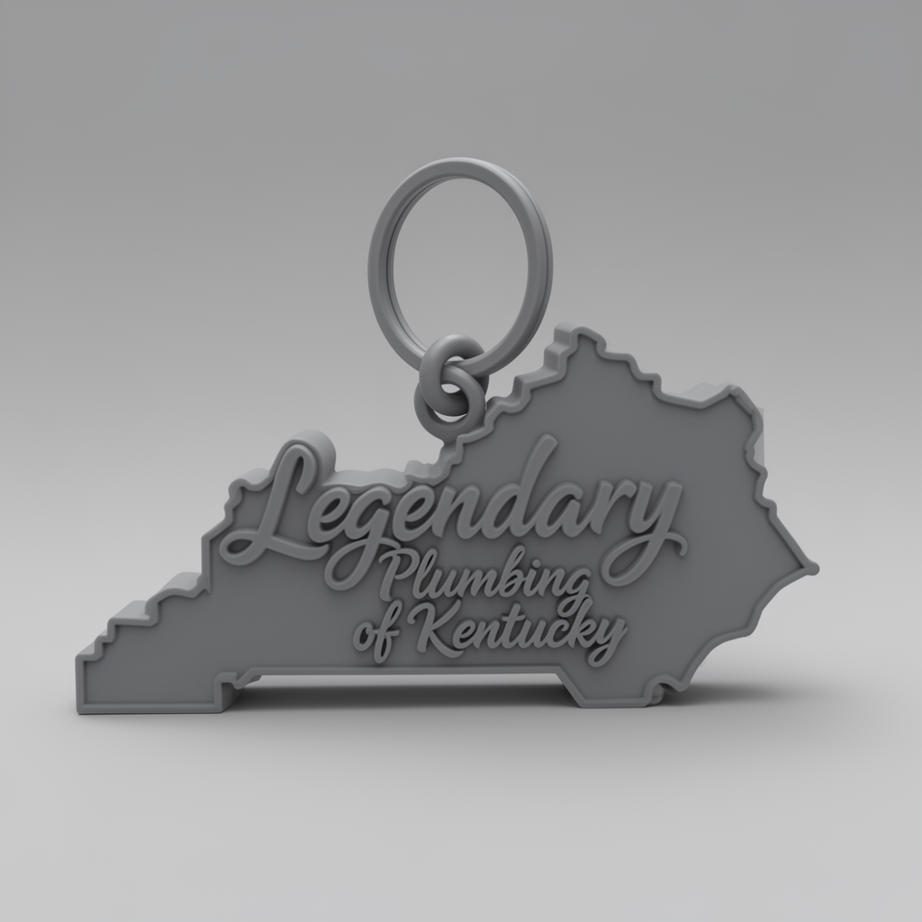 Kentucky Keychain Figurine free 3D printable STL
