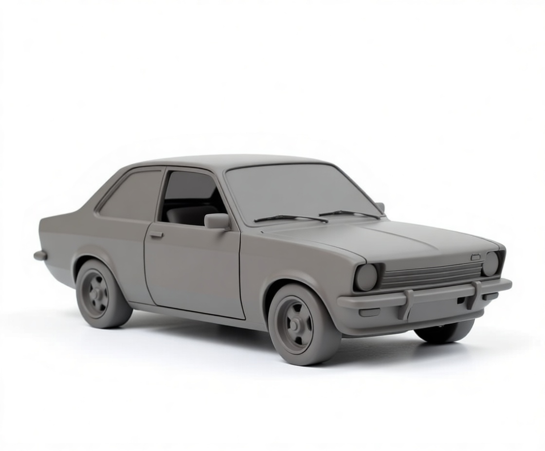 Ford Escort MK2 Model free 3D printable STL