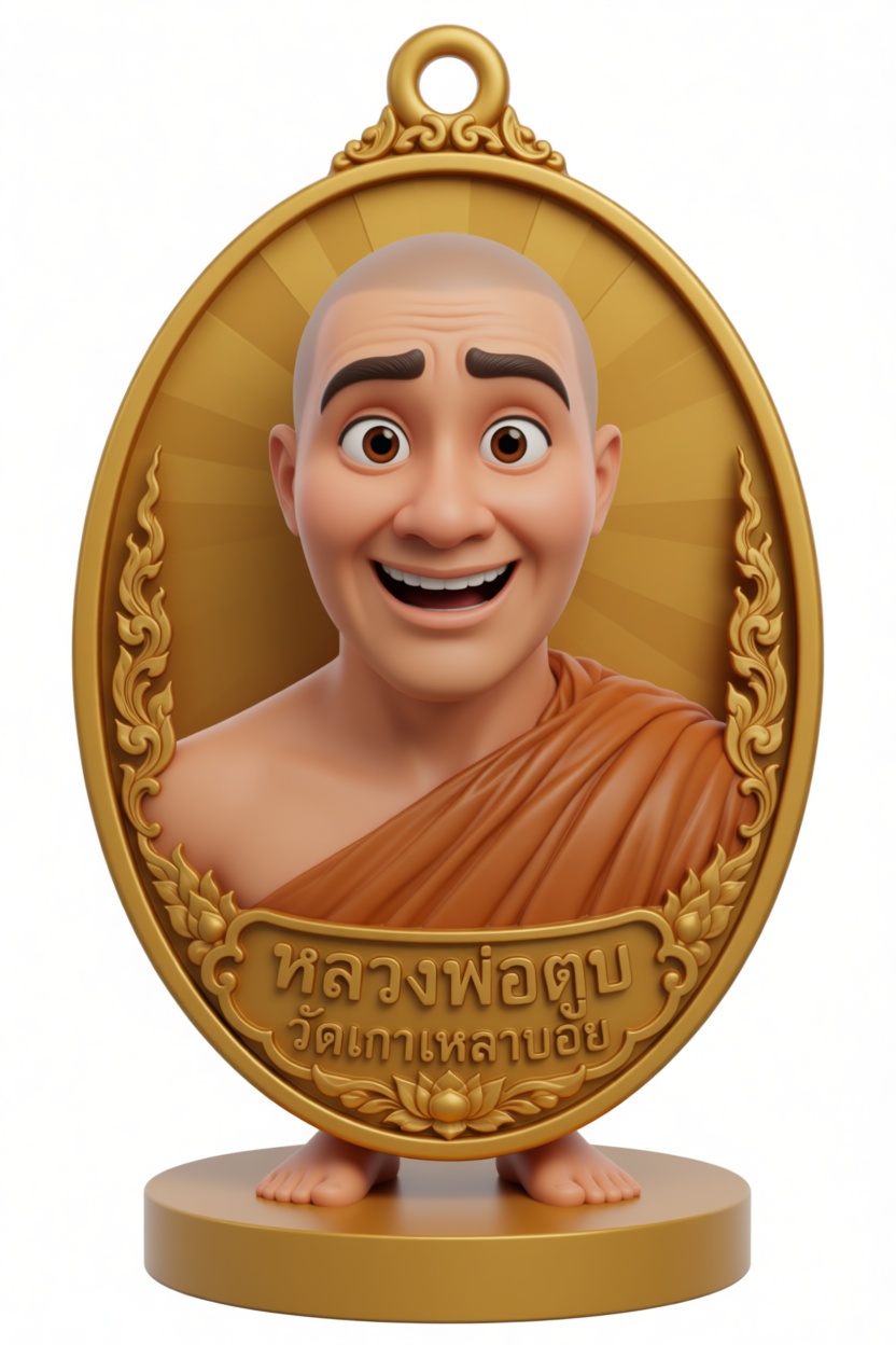 Luang Pho Toh Figurine free 3D printable STL