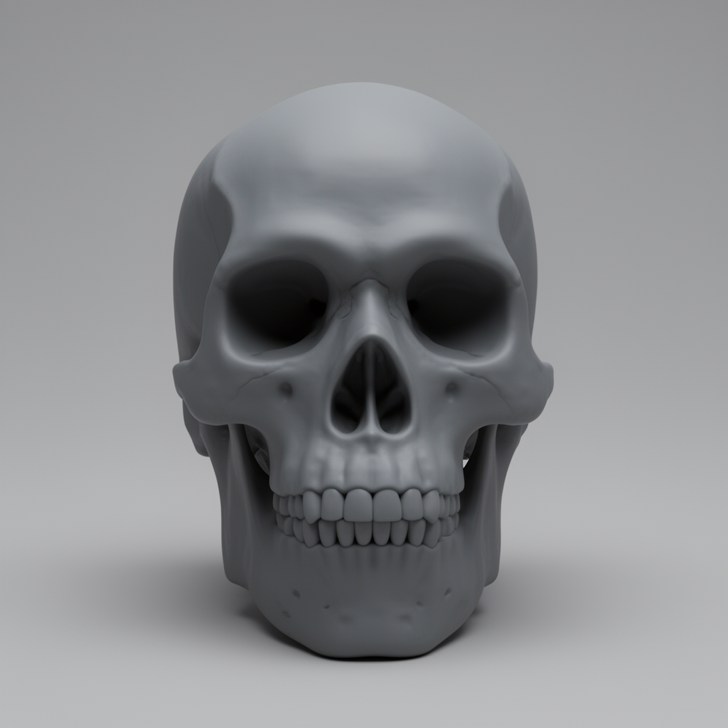 Hominid Skull Model - Free 3D Printable STL File