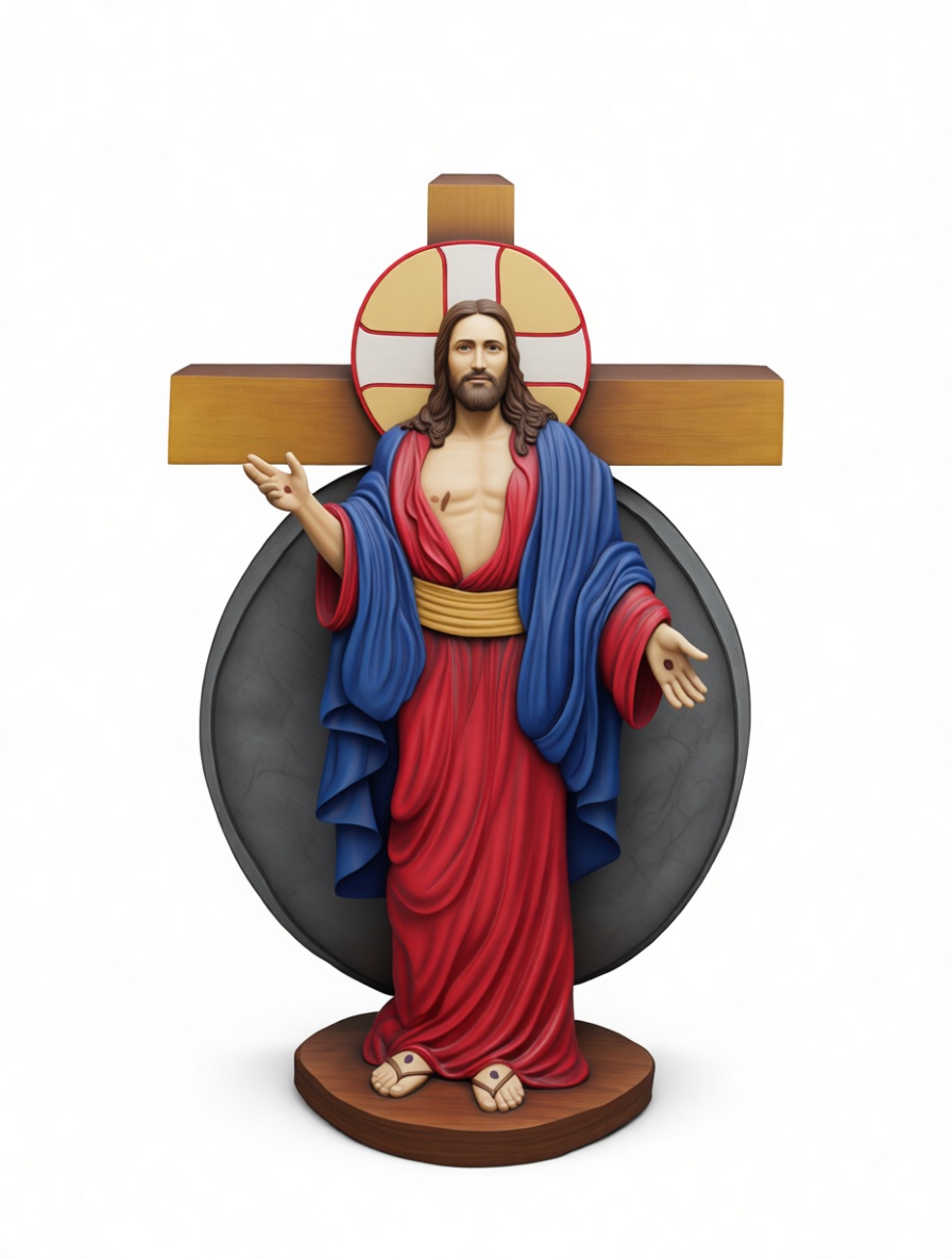 Jesus Christ Statue free 3D printable STL