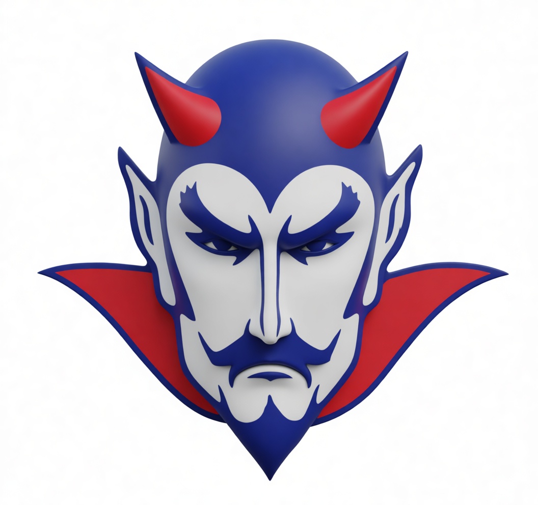 Classic Devil Mask free 3D printable STL