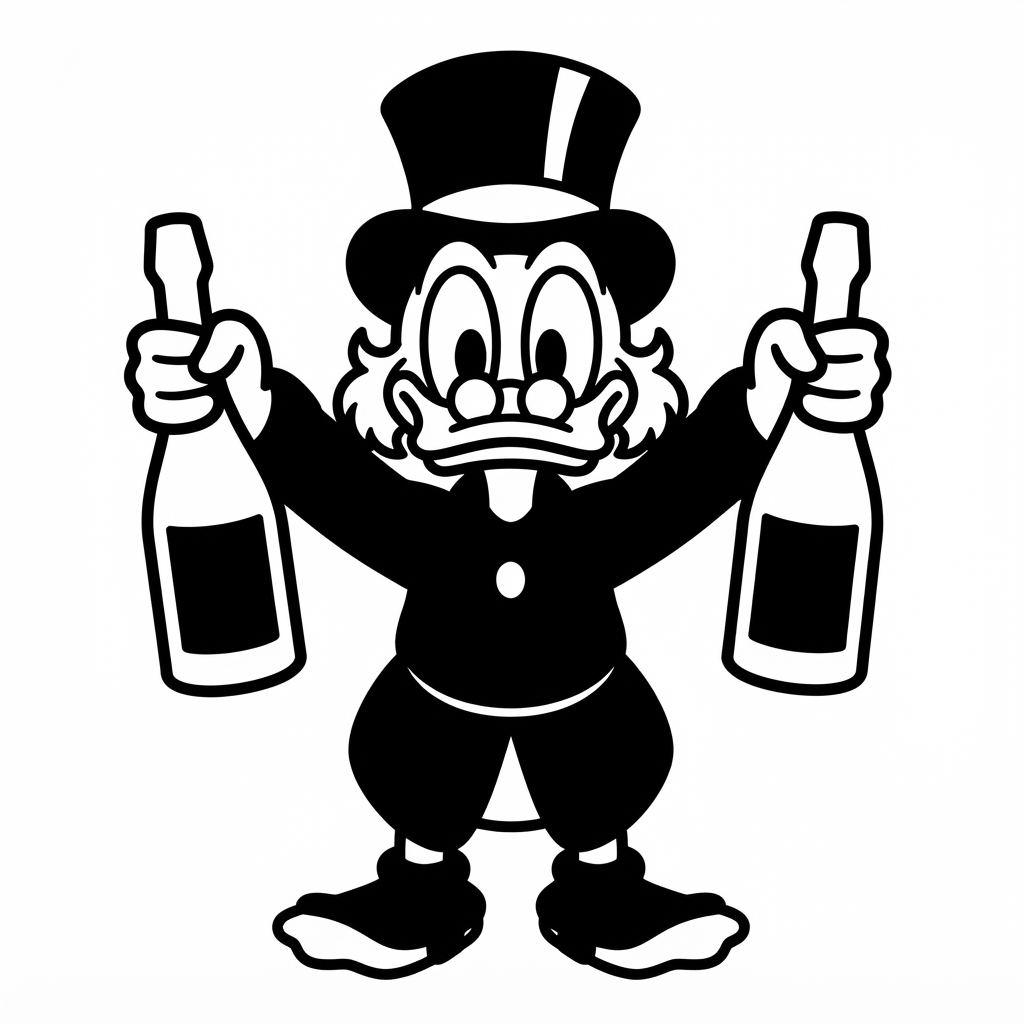 Scrooge McDuck Figurine free 3D printable STL