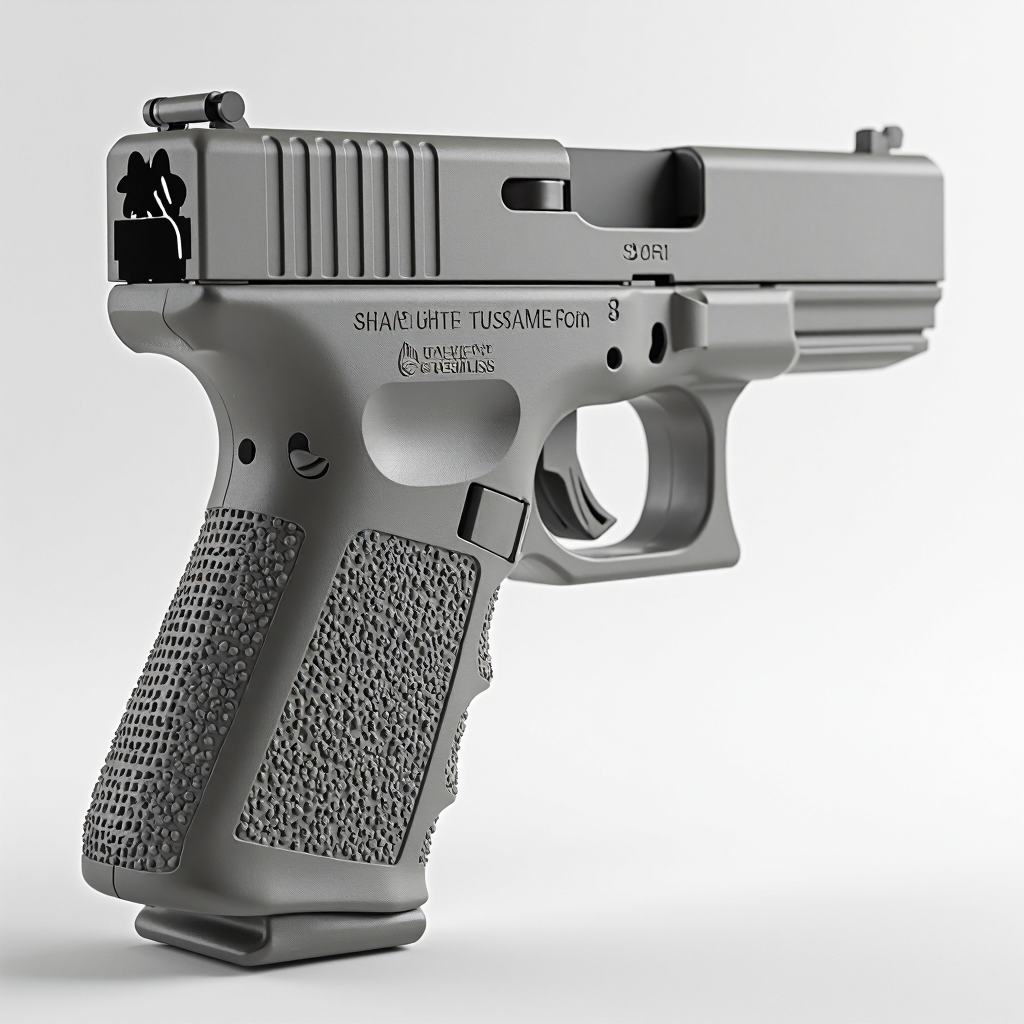 Glock 19 Pistol Frame free 3D printable STL