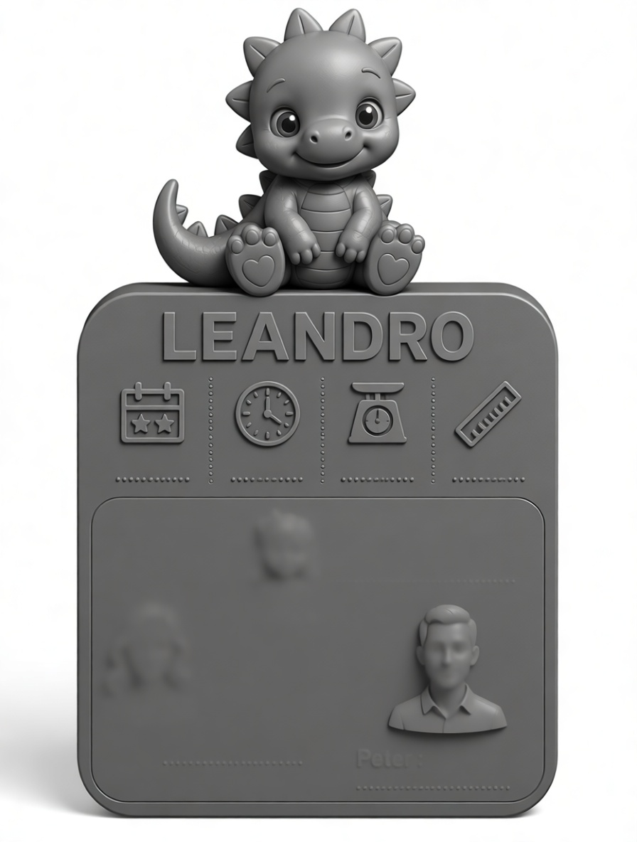 Cute Baby Dragon Figurine free 3D printable STL
