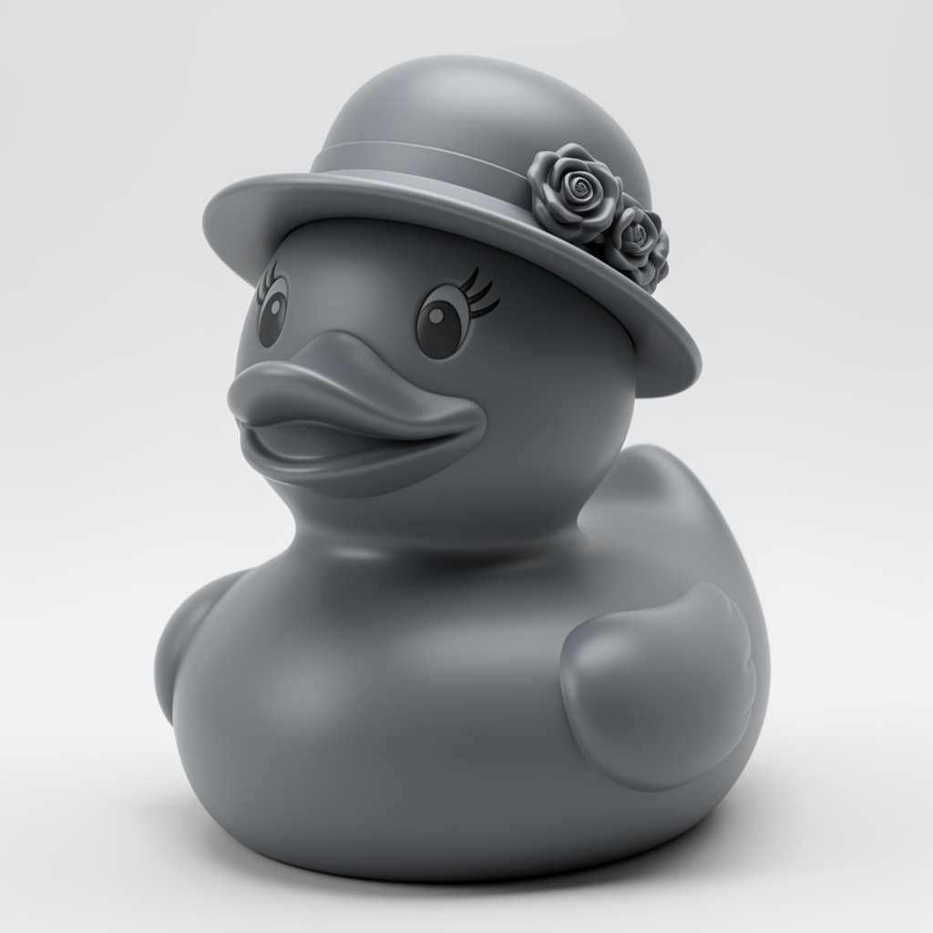 Rubber Duck Figurine free 3D printable STL