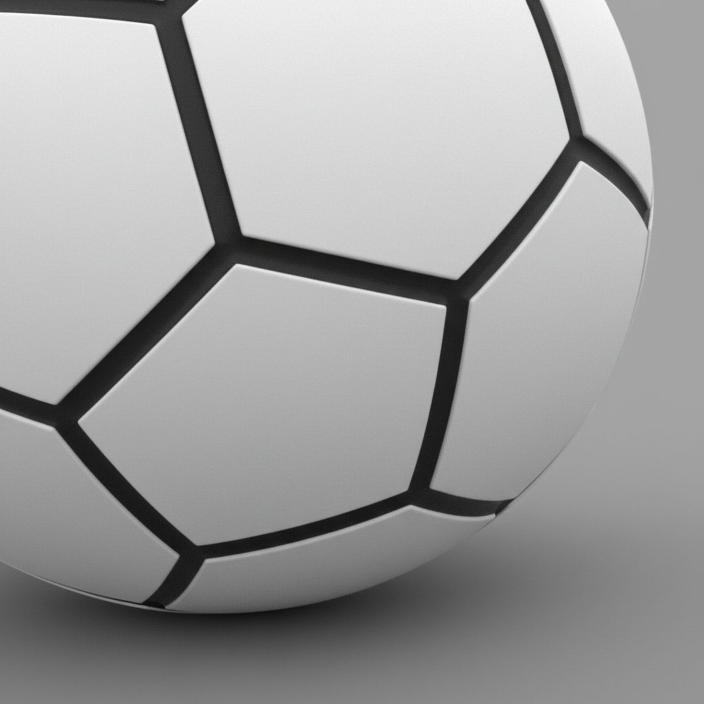 Classic Soccer Ball Model free 3D printable STL