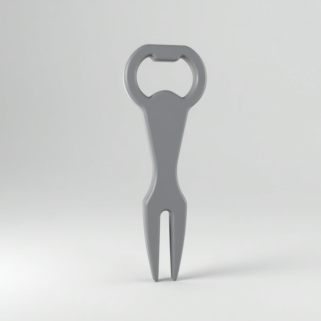 Two-Spiked Golf Divot Tool free 3D printable STL