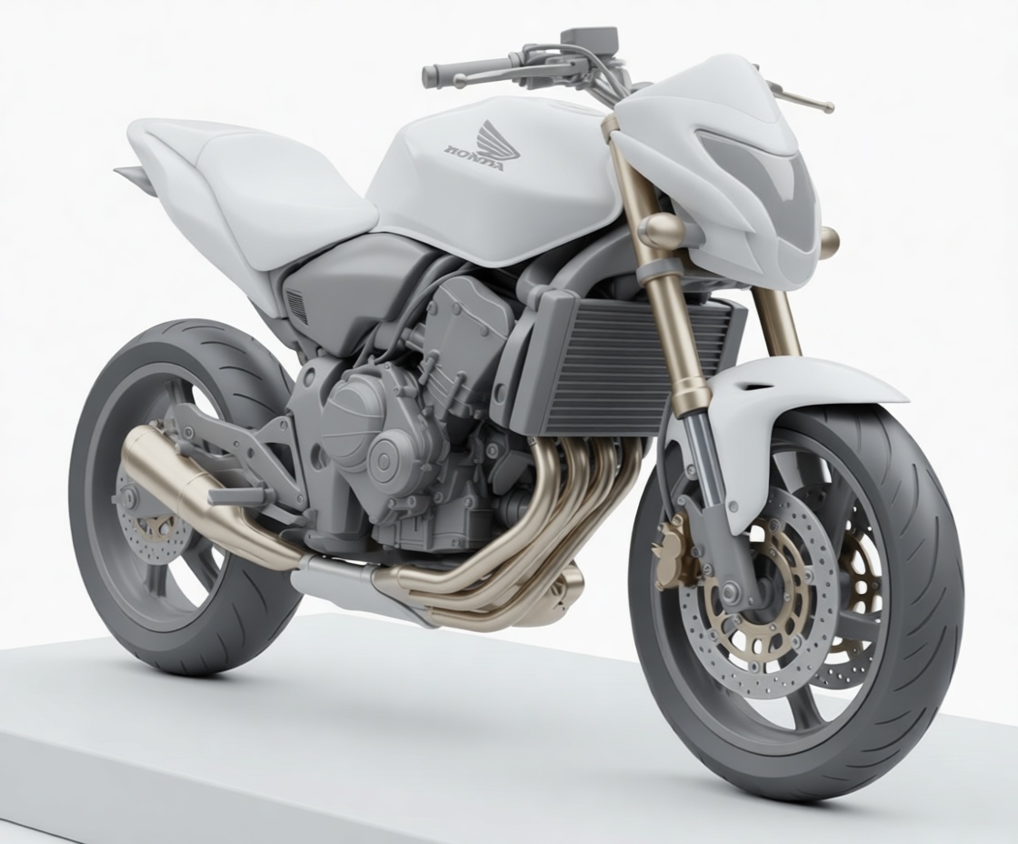 Honda CB600 Hornet Model free 3D printable STL