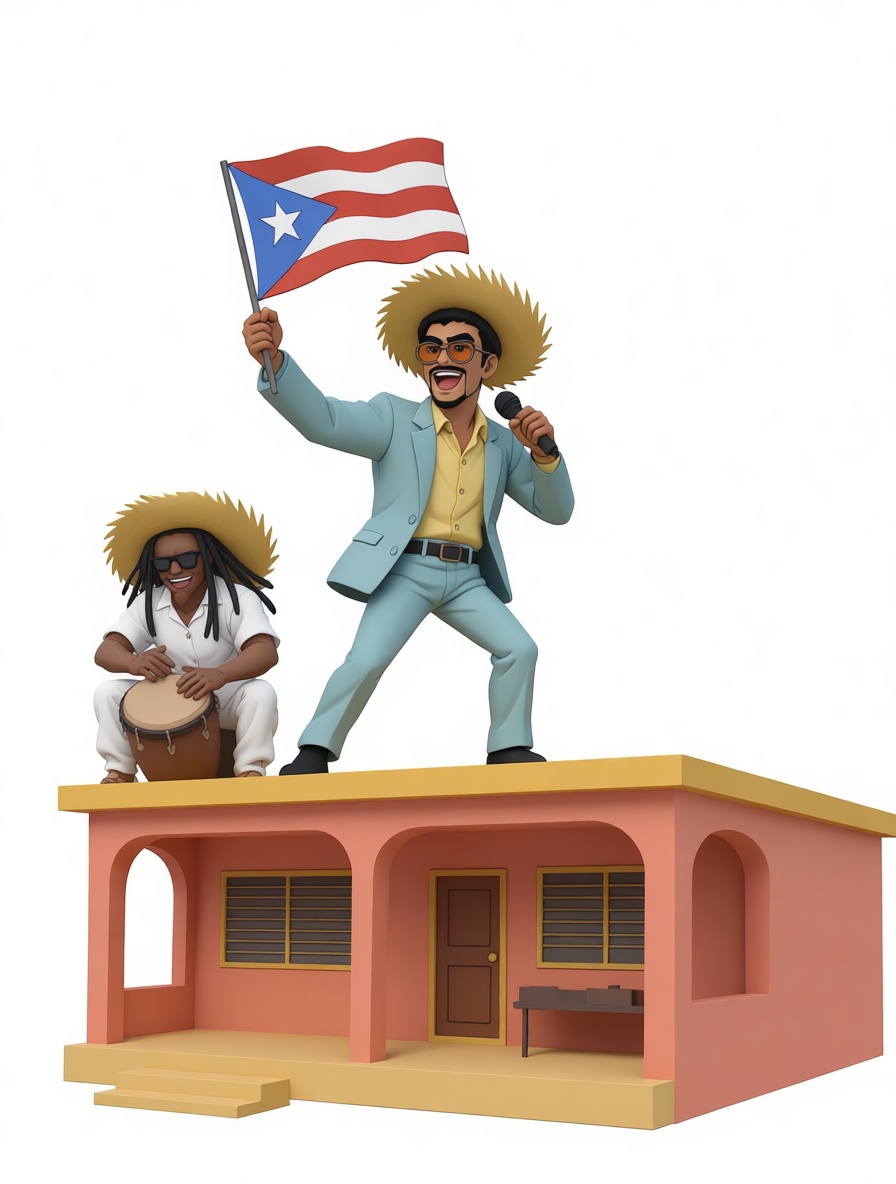 Puerto Rican Festival Figurines free 3D printable STL