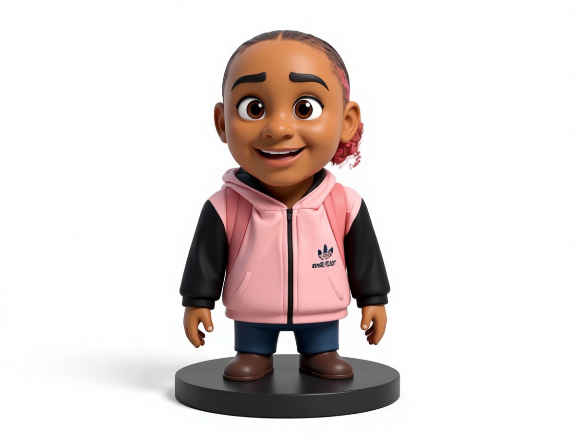 Kid Figurine with Hoodie free 3D printable STL