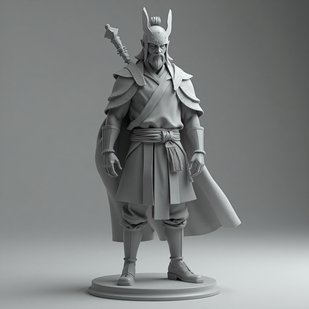 Genshin Impact Figurine free 3D printable STL