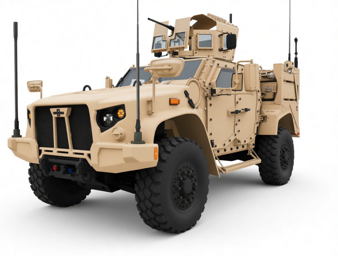 MRAP Military Vehicle free 3D printable STL