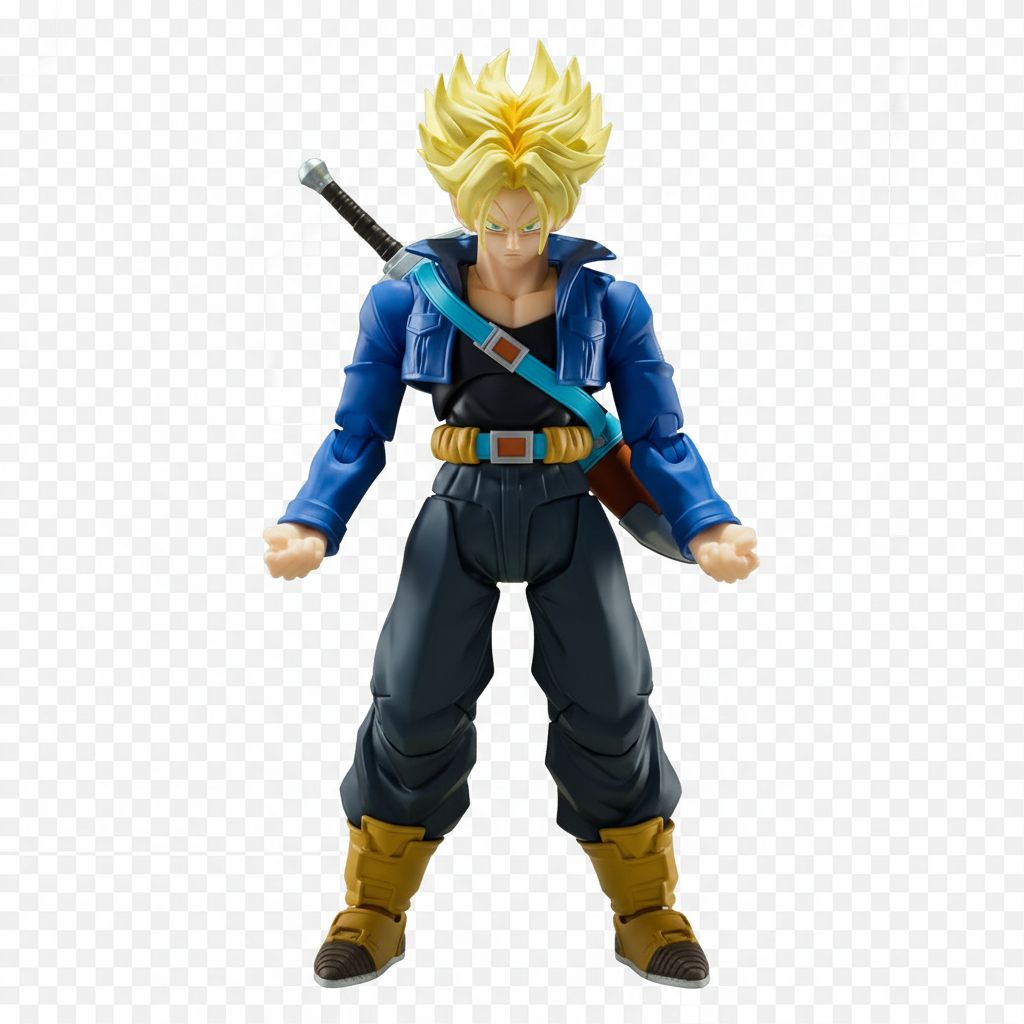 Trunks Action Figure free 3D printable STL