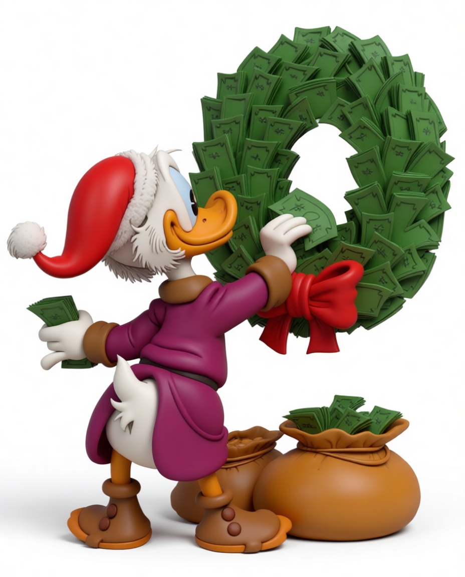 Scrooge McDuck Figurine free 3D printable STL