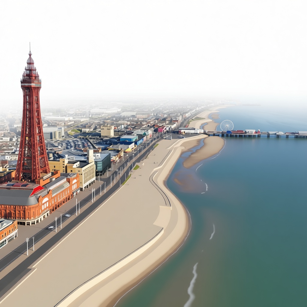Blackpool Tower Model free 3D printable STL
