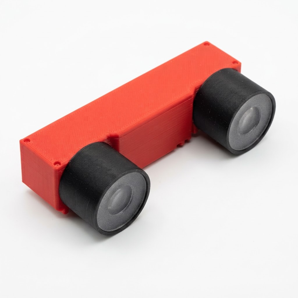 Dual Ultrasonic Sensor Module free 3D printable STL