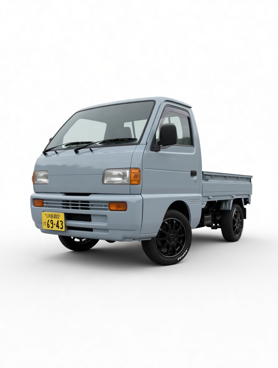 Suzuki Carry Mini Truck Model free 3D printable STL