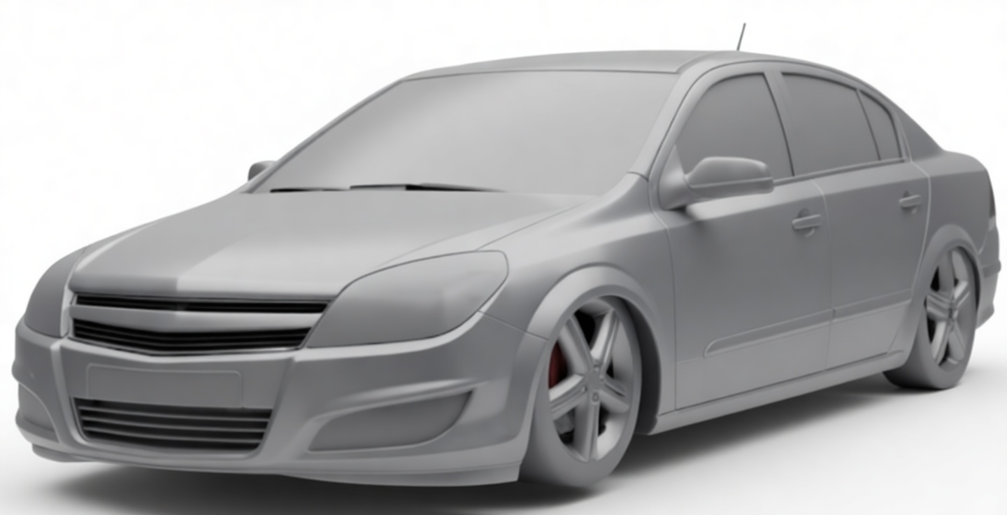 Opel Vectra C Sedan Model free 3D printable STL