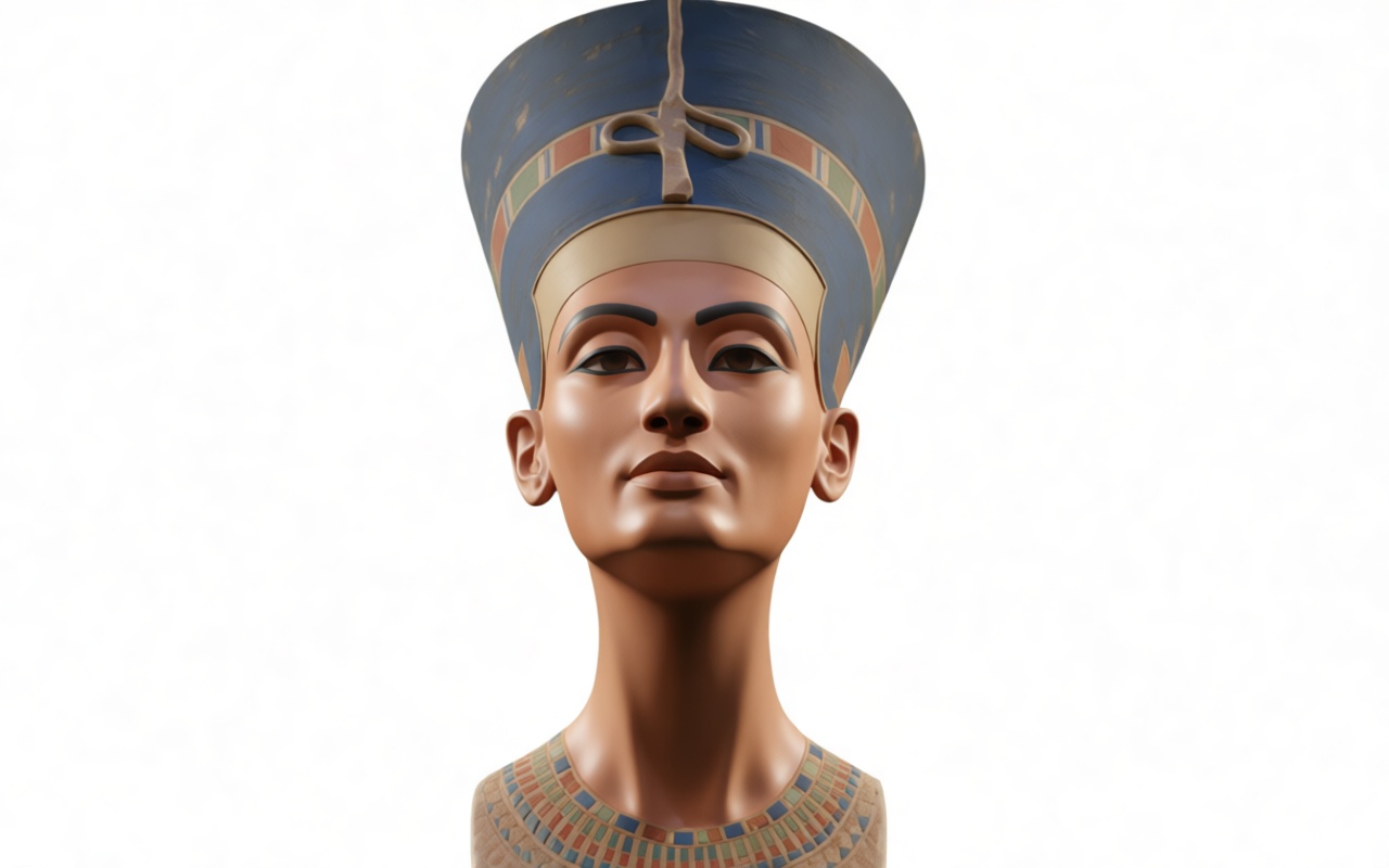 Nefertiti Bust free 3D printable STL