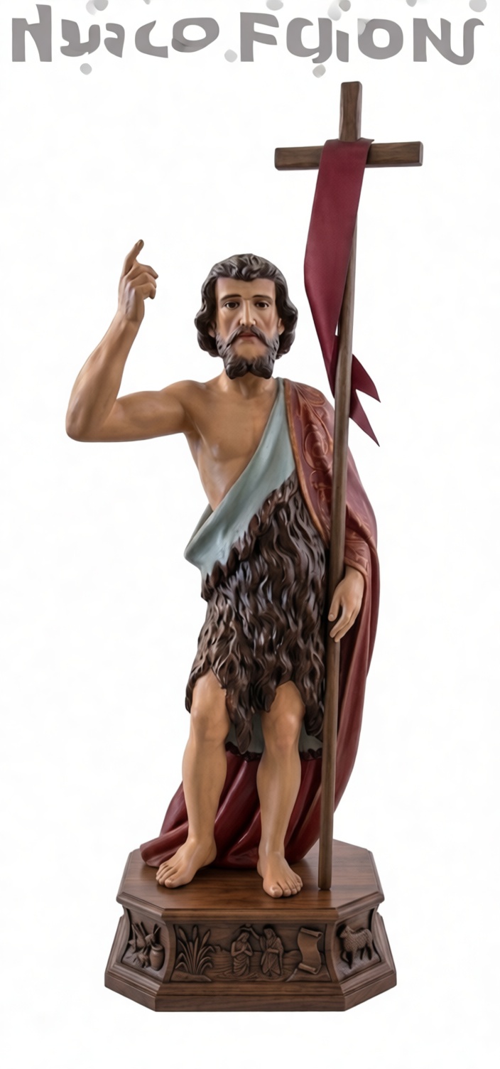 John the Baptist Statue free 3D printable STL