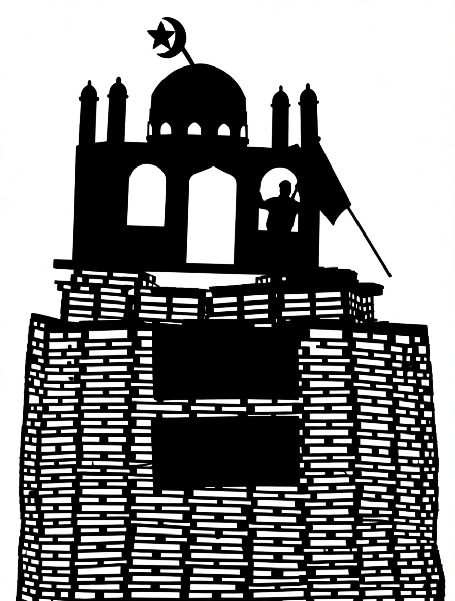 Battle Mosque Tower Model free 3D printable STL