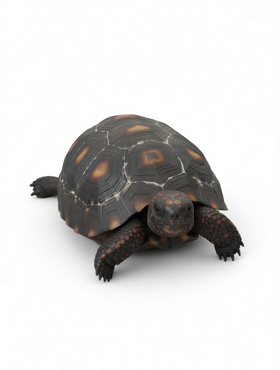 Red-footed Tortoise Figurine free 3D printable STL