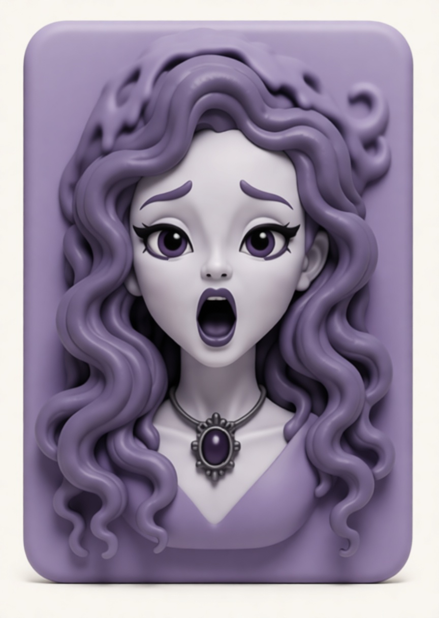 Surprised Woman Bust free 3D printable STL