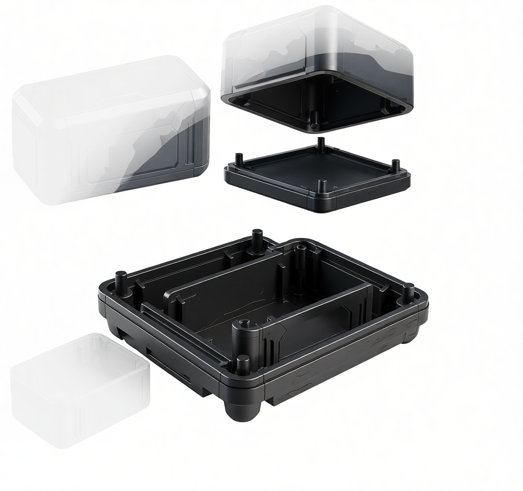 Plastic Electronics Enclosure free 3D printable STL