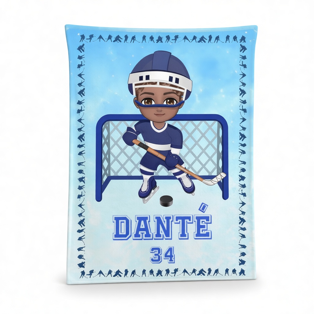 Hockey Player Figurine free 3D printable STL