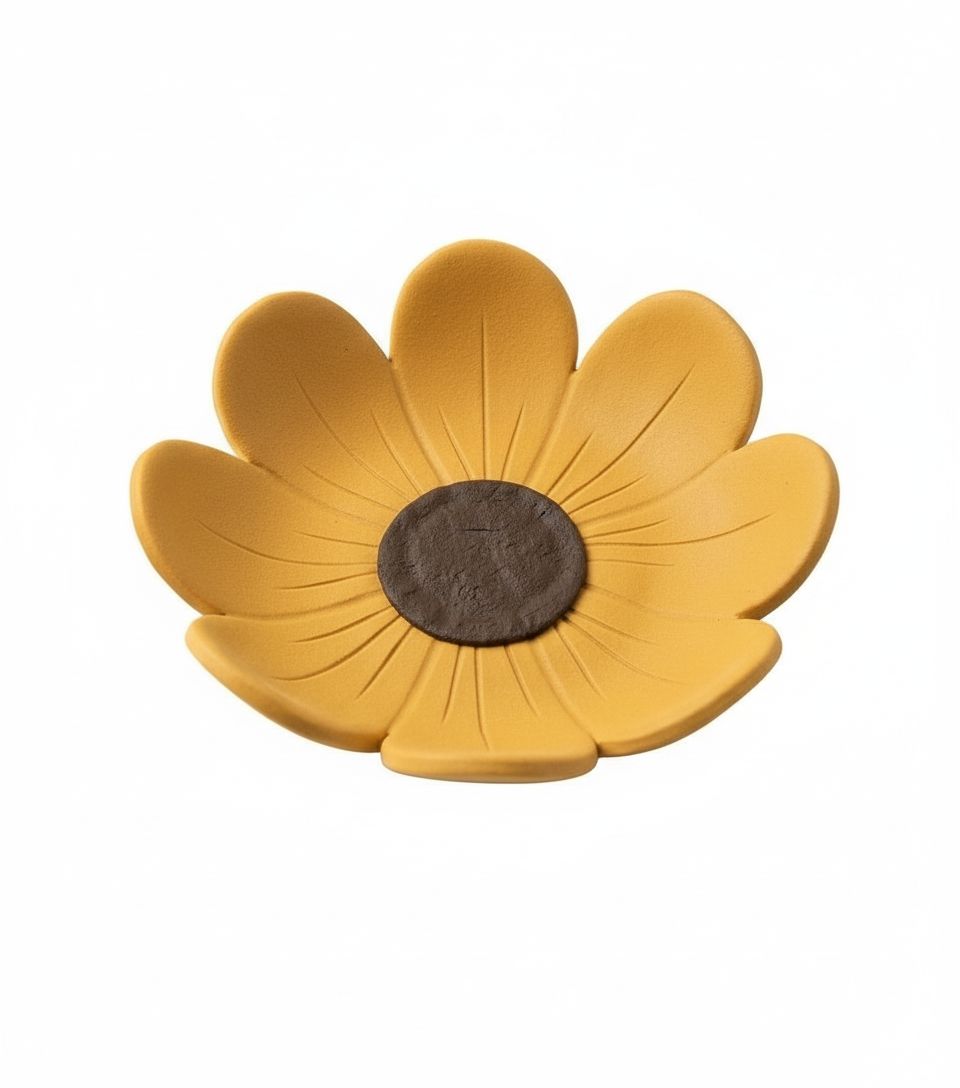 Sunflower Bowl Model free 3D printable STL