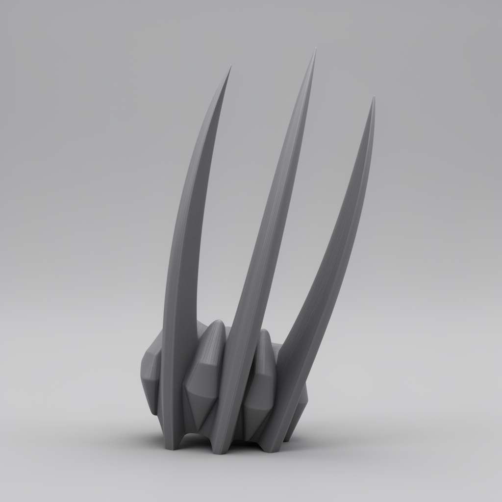 Wolverine Claws Model free 3D printable STL