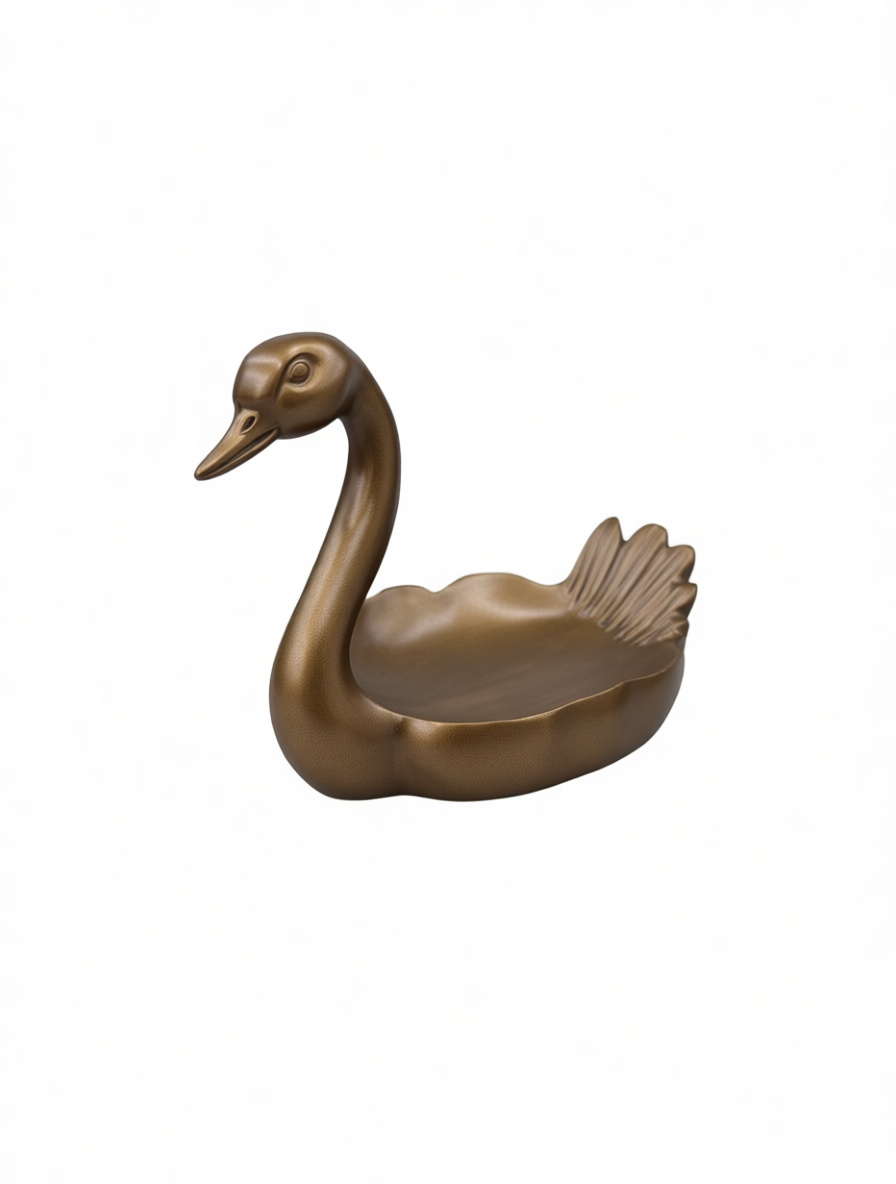 Swan Trinket Dish free 3D printable STL