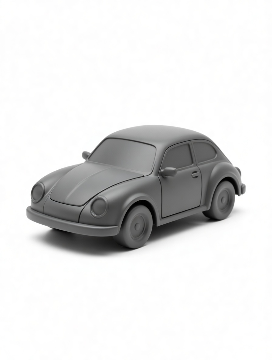 Volkswagen Beetle Model free 3D printable STL