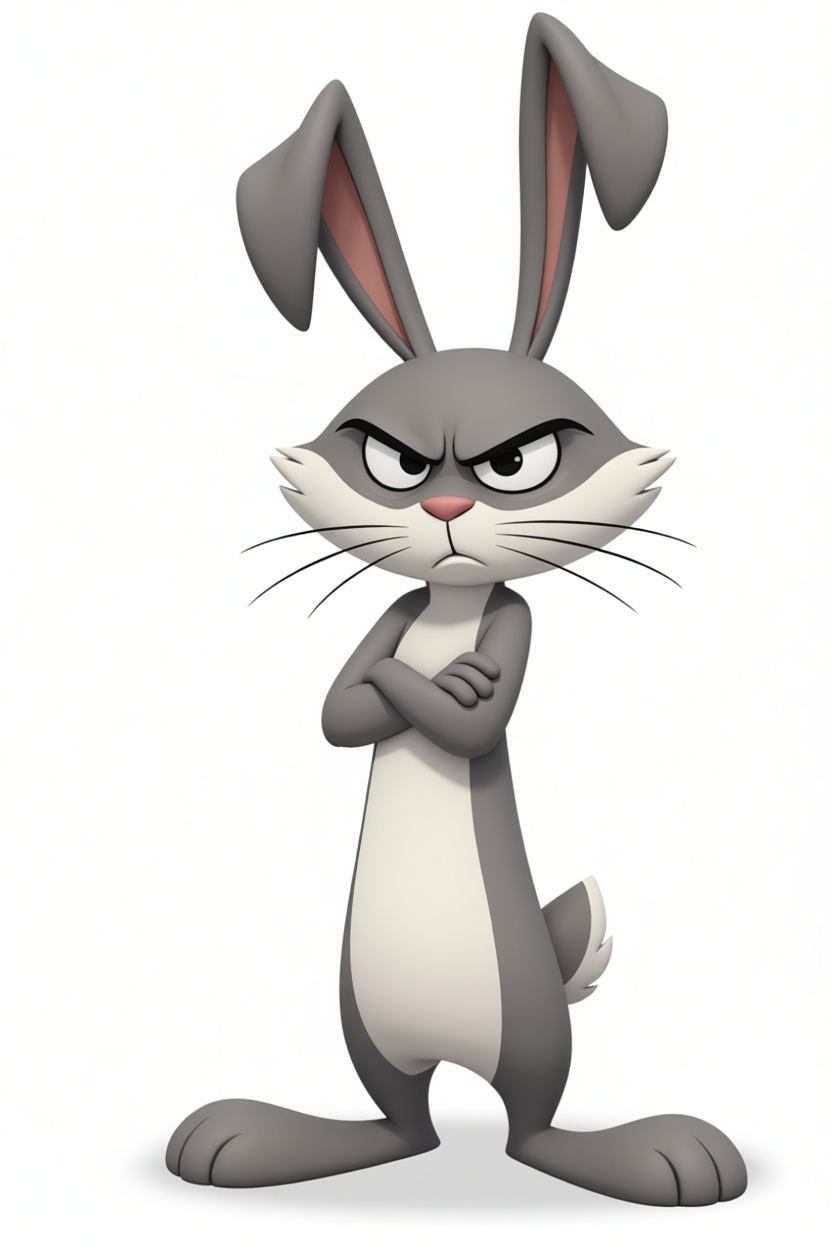 Bugs Bunny Figurine free 3D printable STL