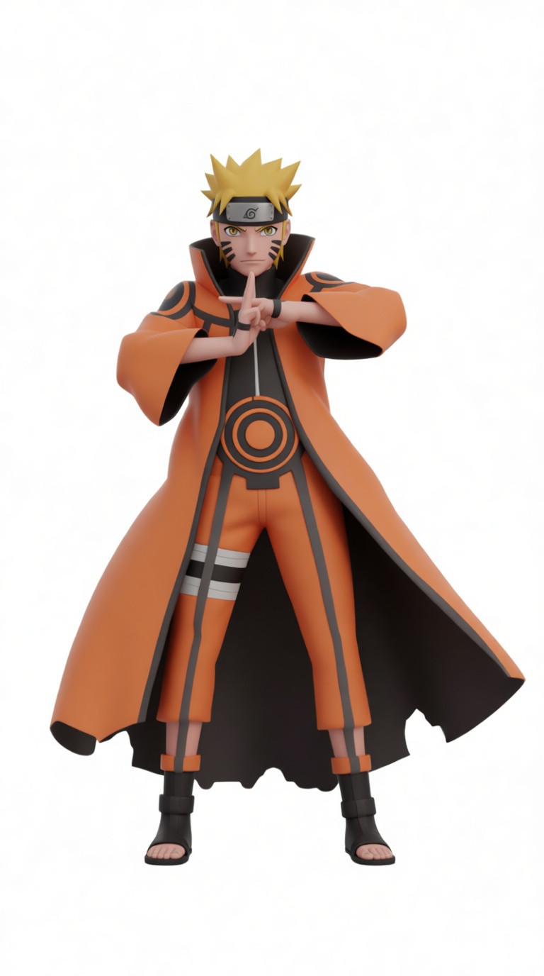 Naruto Uzumaki Figurine free 3D printable STL