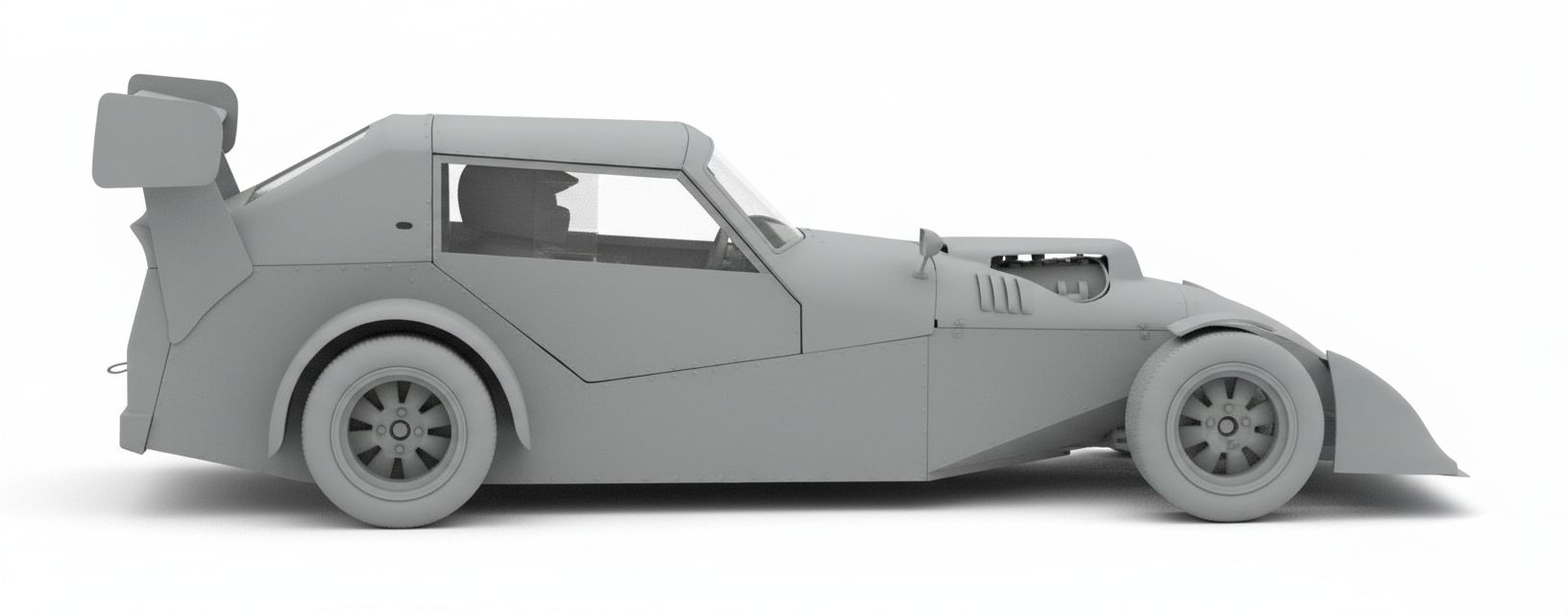 Chevron B8 Racecar Model free 3D printable STL