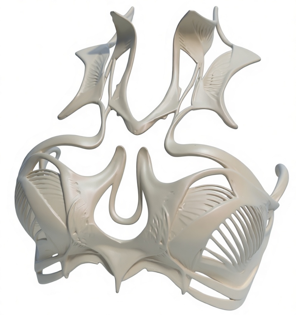 Organic Coral Sculpture free 3D printable STL