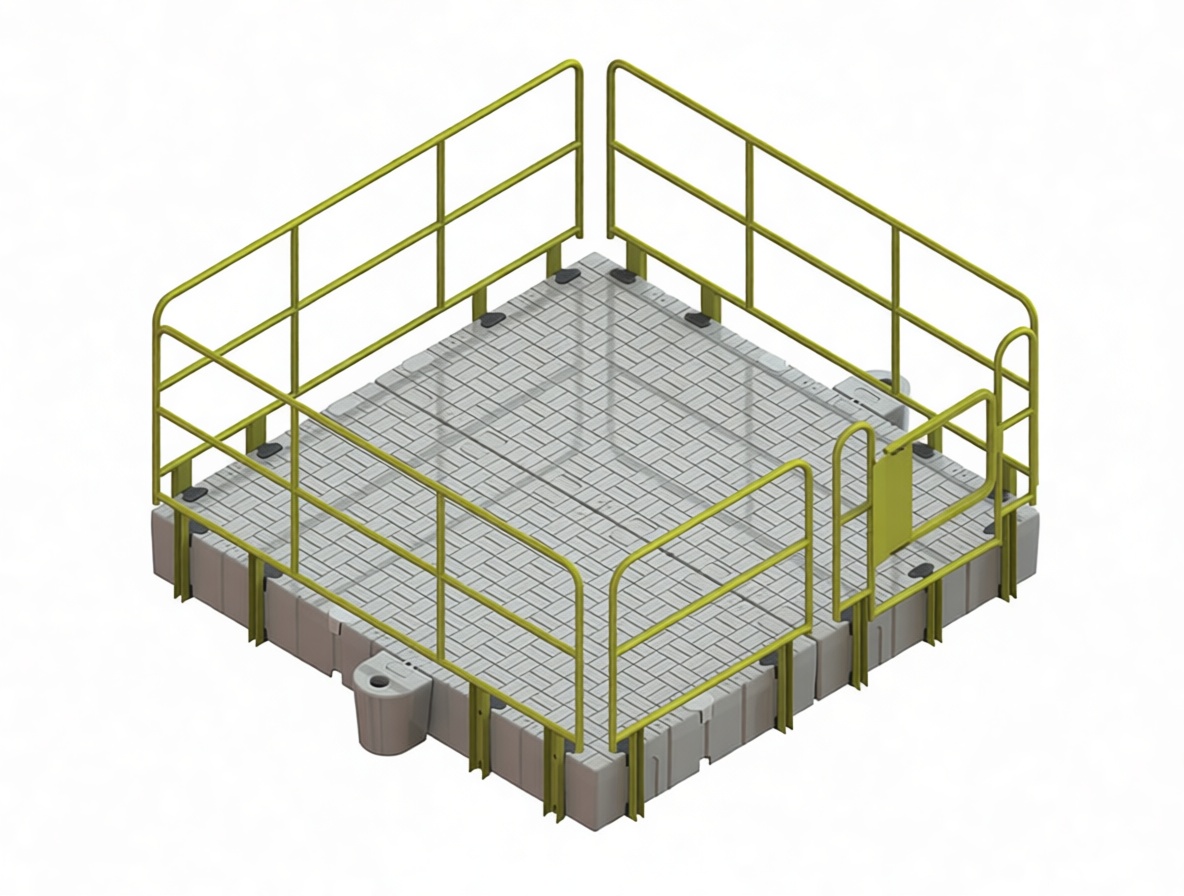 Industrial Safety Platform Model free 3D printable STL